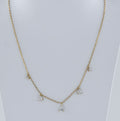 NEW CZ CHARM NECKLACE