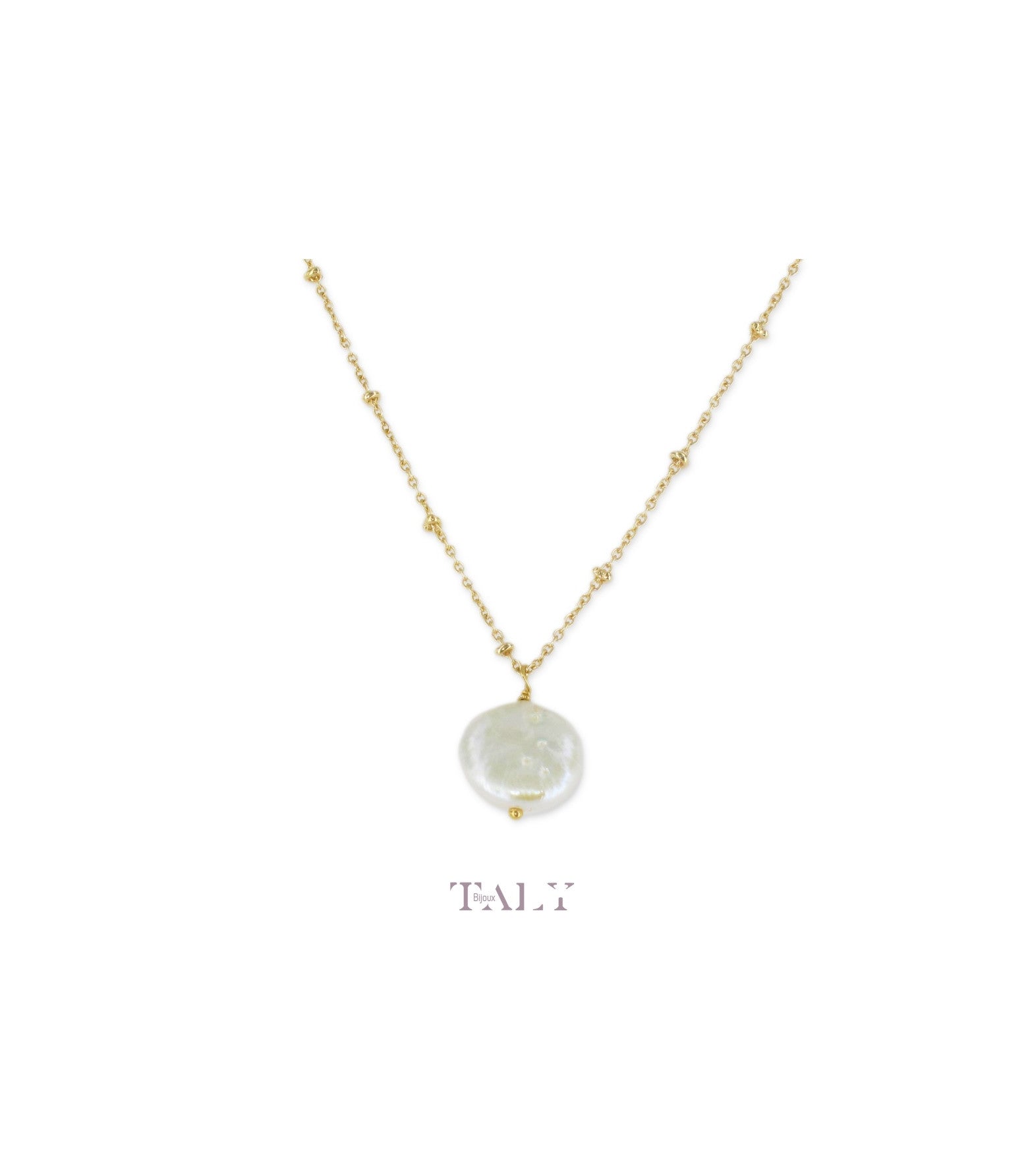 NEW BIG PEARL NECKLACE
