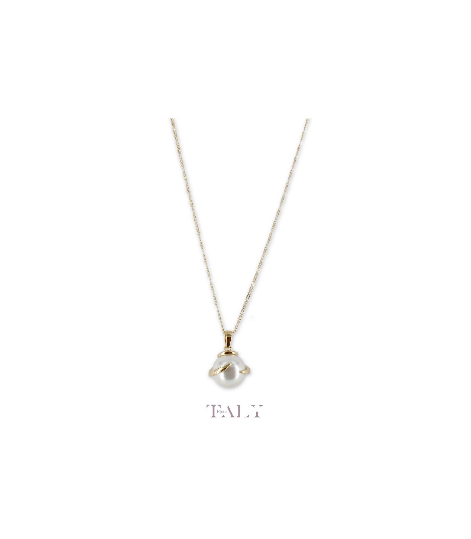 NEW PEARL W/ GOLD NECKLACE