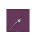 NEW SILVER GINKGO BRACELET