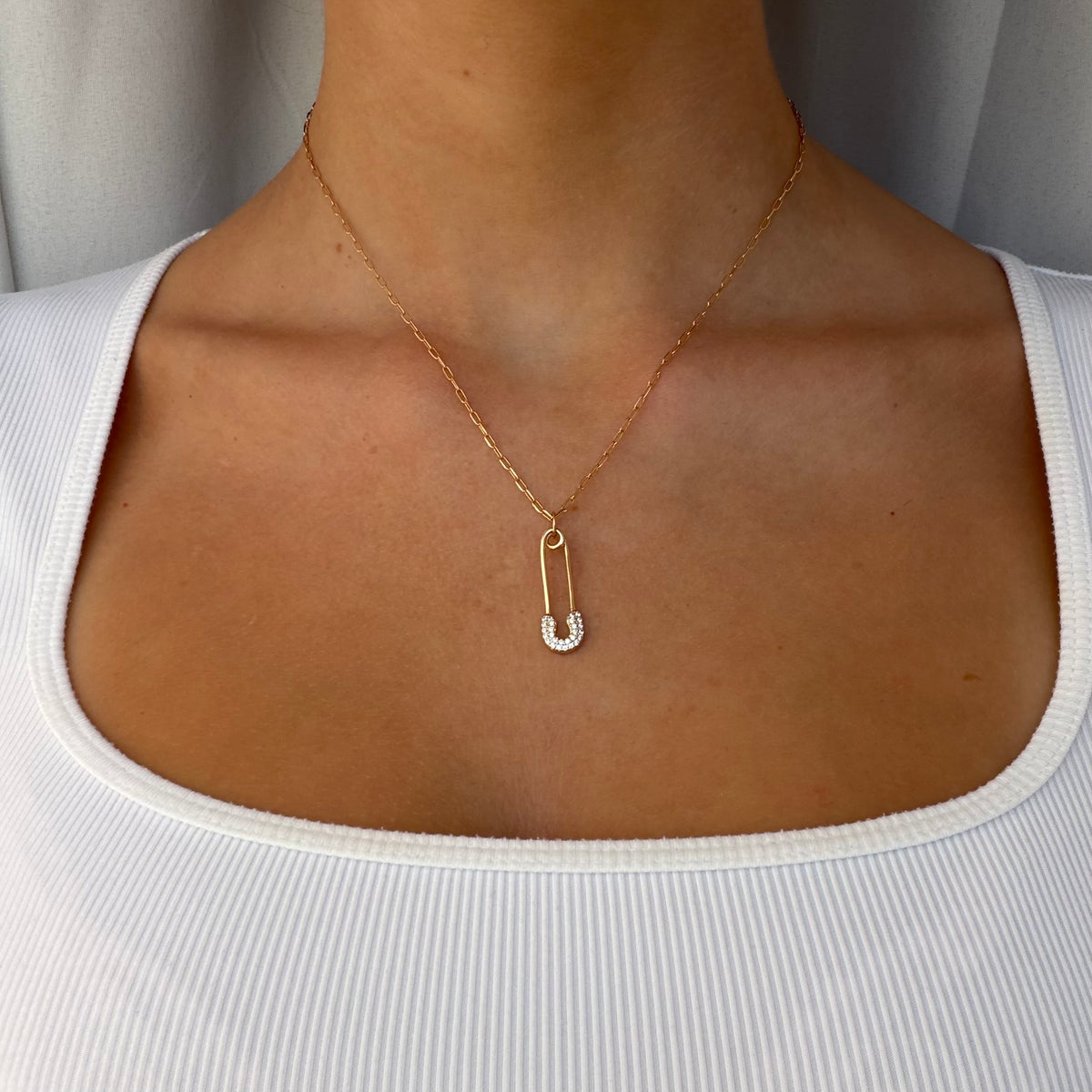 Pin Drop Necklace