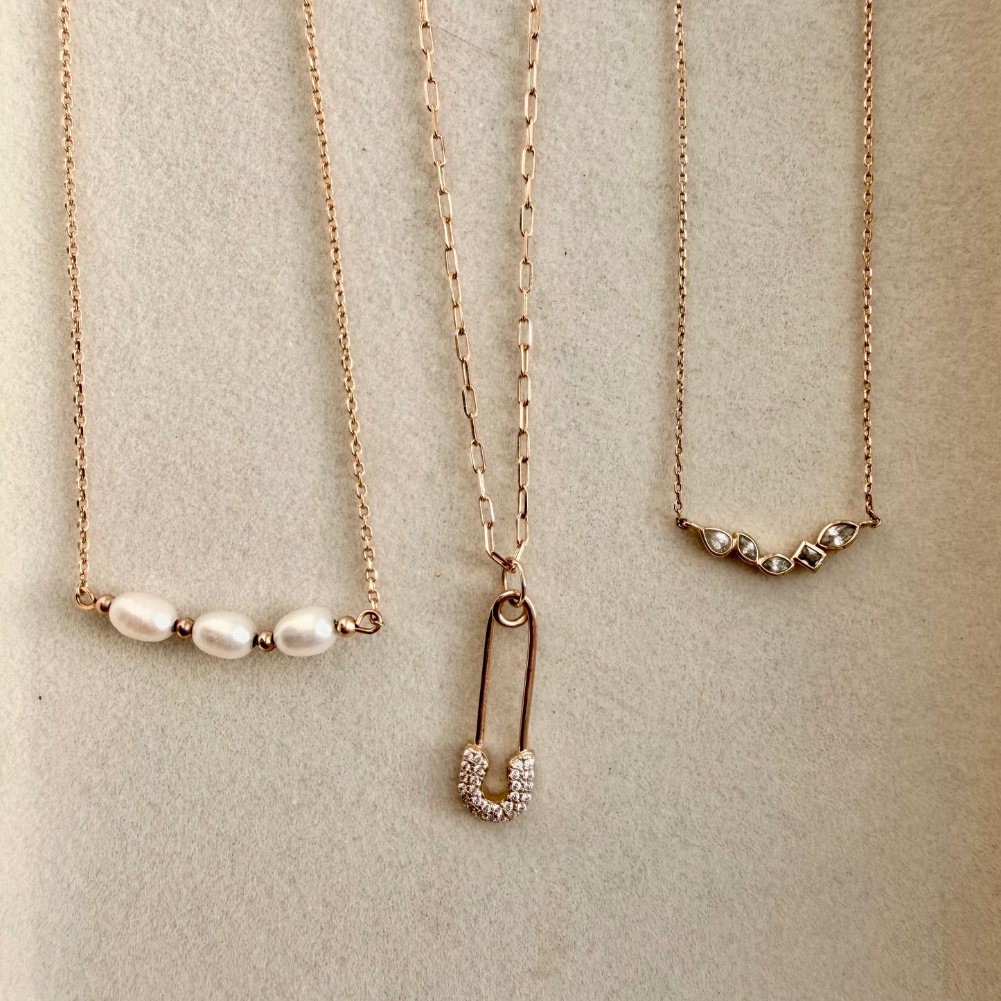 Pin Drop Necklace