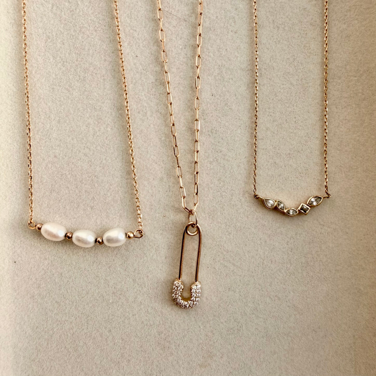 Pin Drop Necklace