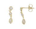 NEW CZ DROP EARRINGS