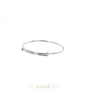 new silver bangle