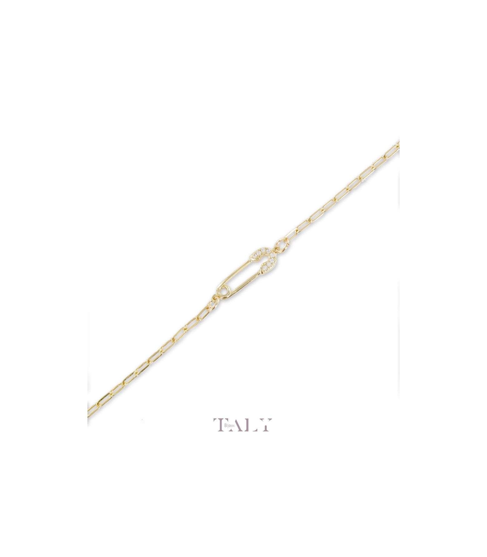 SAFETY PIN BRACELET